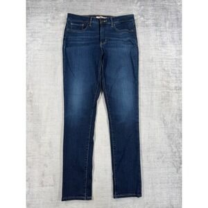 Levis Jeans Women 30 Dark Blue 311 Premium Shaping Skinny Stretch Mid Rise Denim